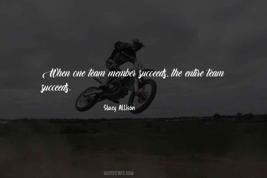 Succeed As A Team Quotes #1348177