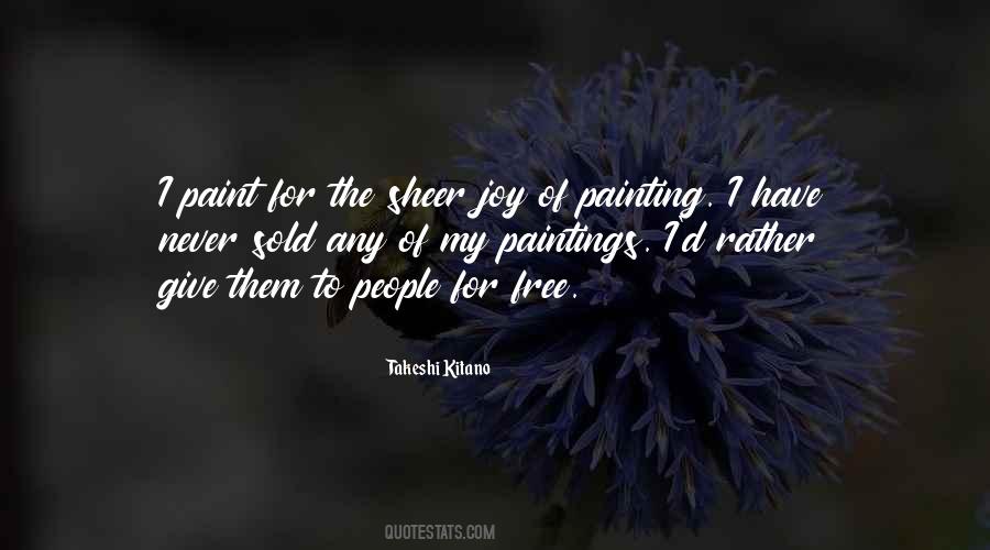 Painting Sold Quotes #881818