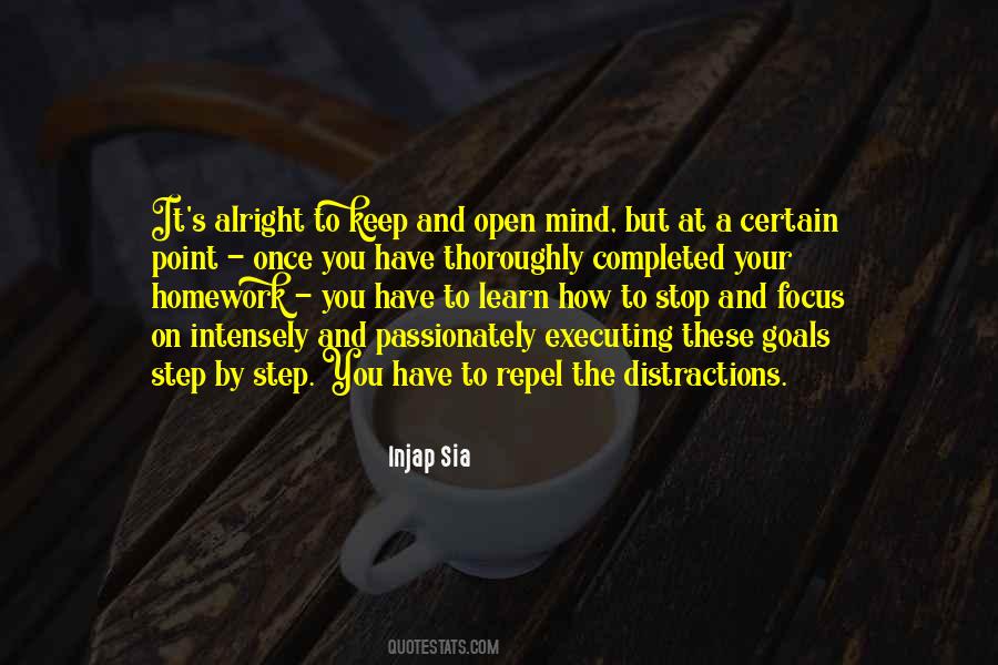 Keep The Focus Quotes #926945