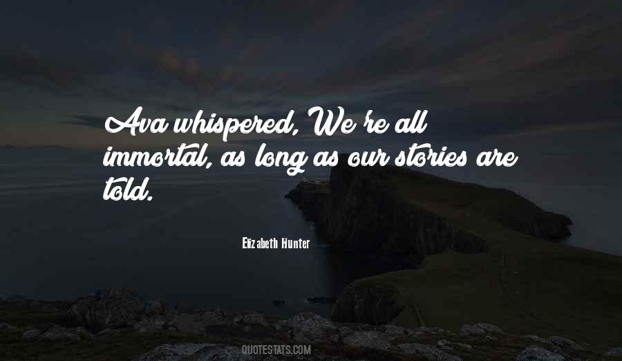 Our Stories Quotes #1438940