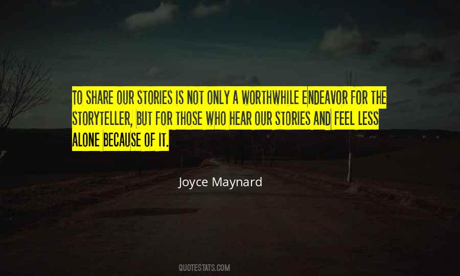 Our Stories Quotes #1662249