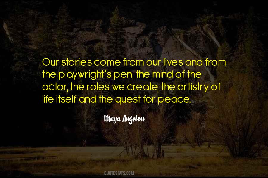 Our Stories Quotes #1772781