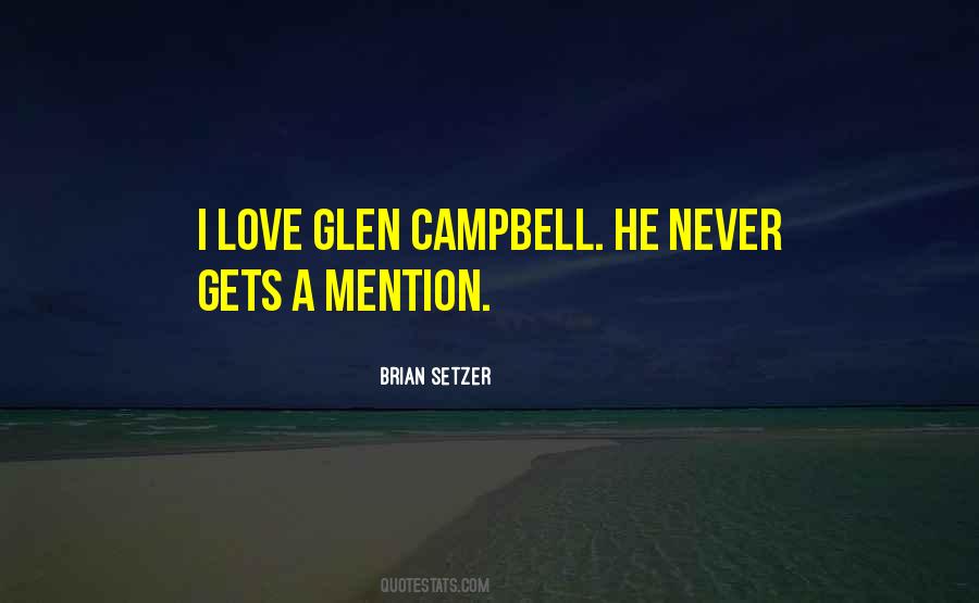 Quotes About Glen #882080
