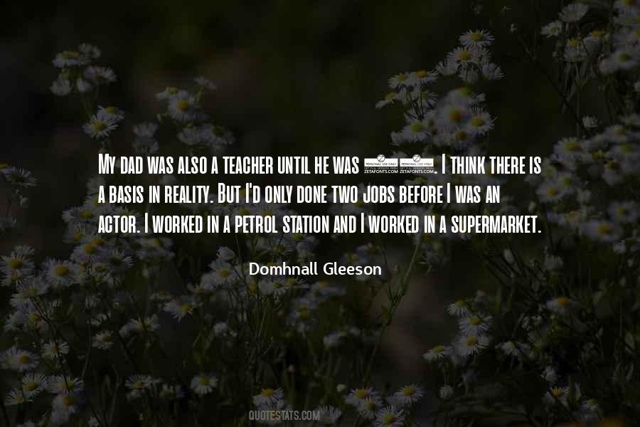 Quotes About Gleeson #205222