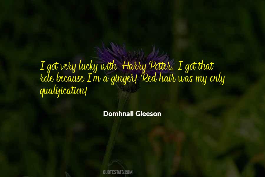 Quotes About Gleeson #804419