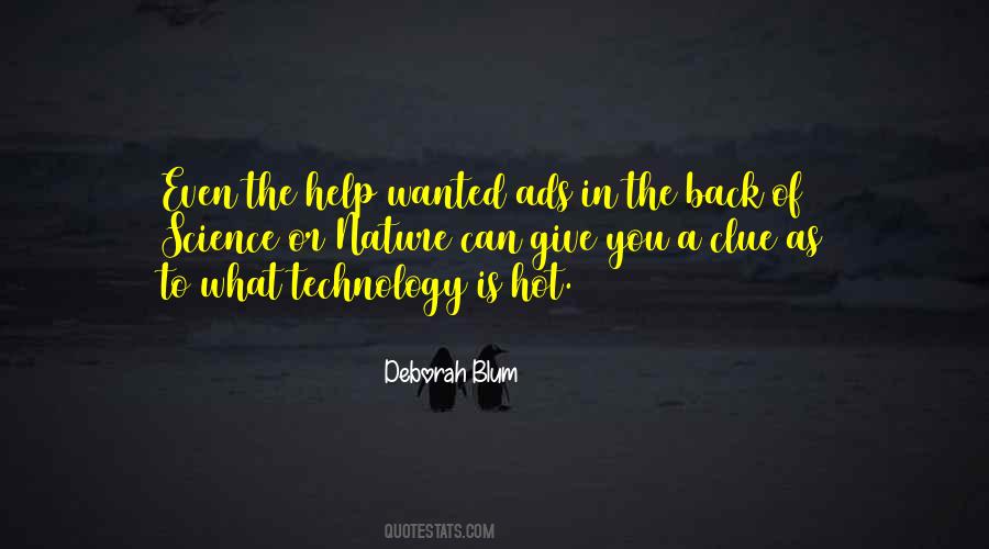 Help Nature Quotes #489013