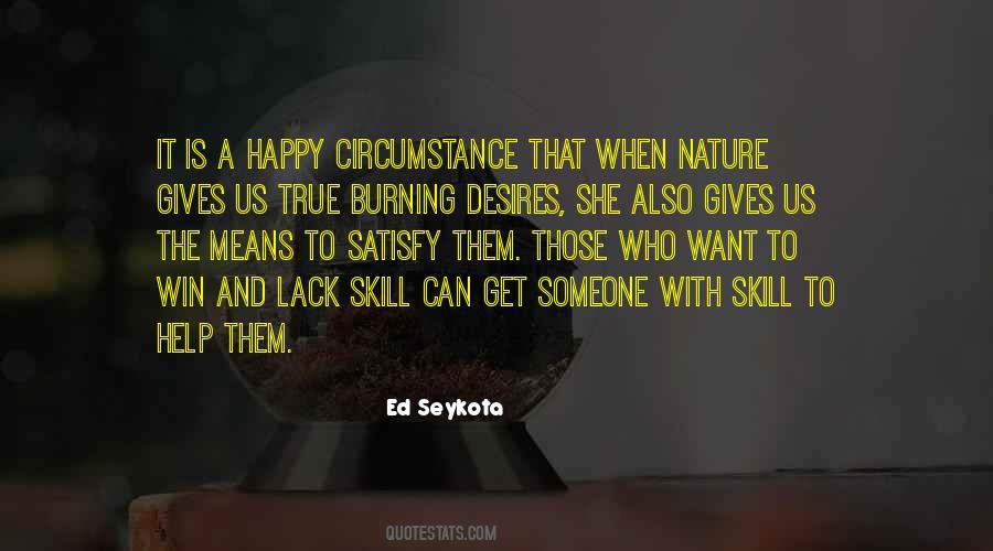 Help Nature Quotes #909471