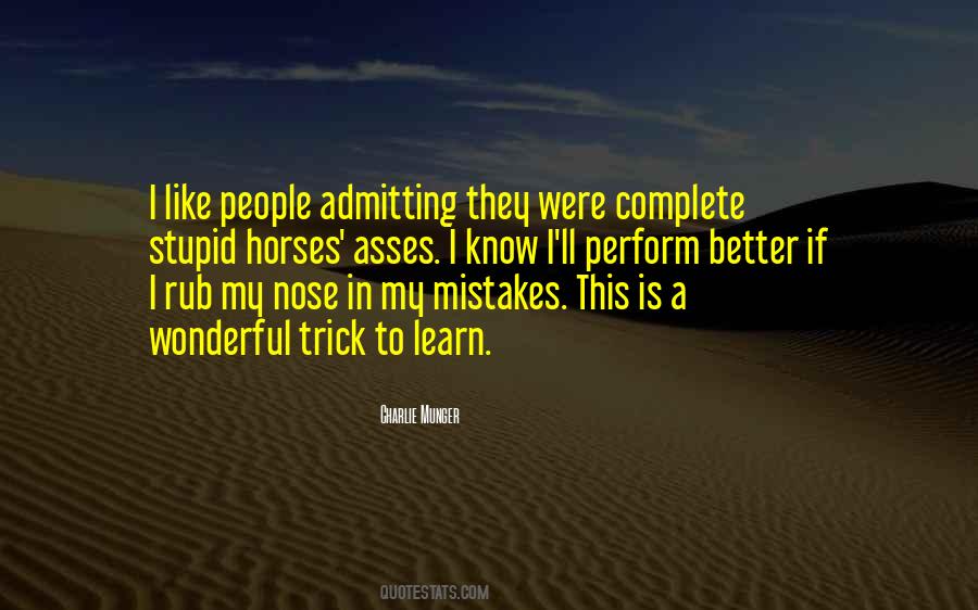Mistake Is Like Quotes #1857400