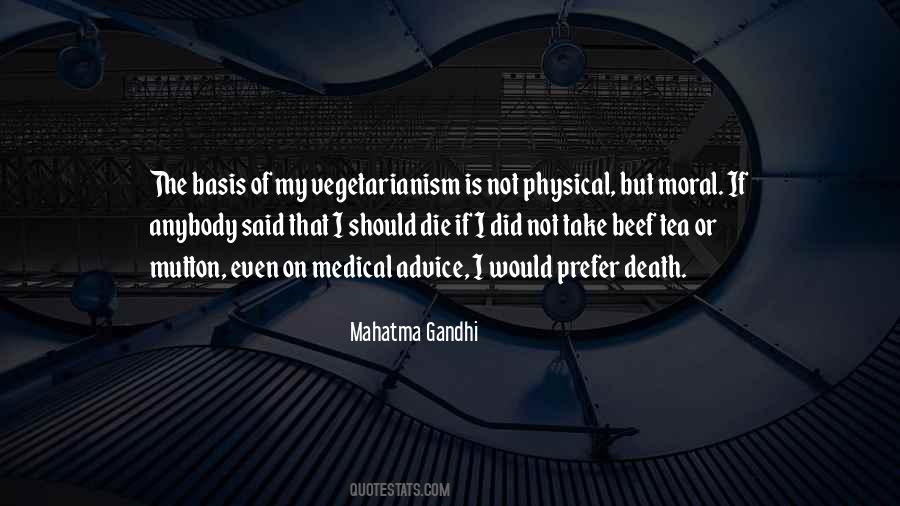 Gandhi Vegetarian Quotes #403075