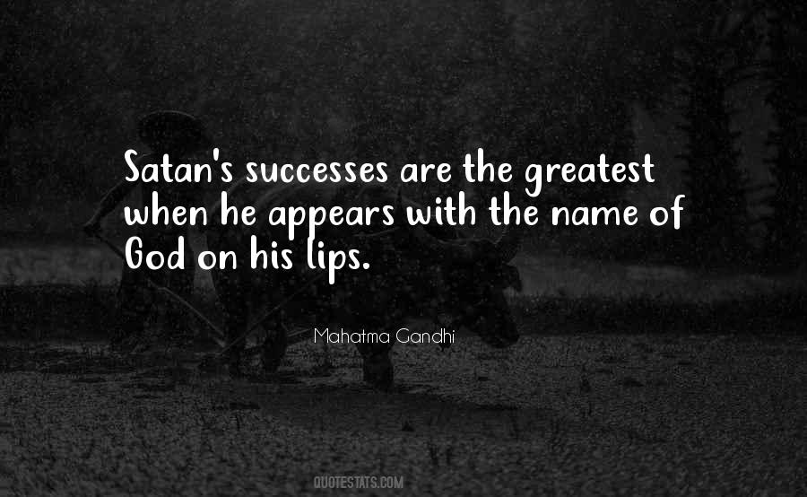 Gandhi's Quotes #330703