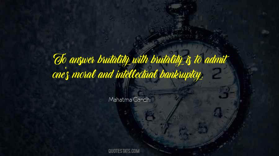 Gandhi's Quotes #40576