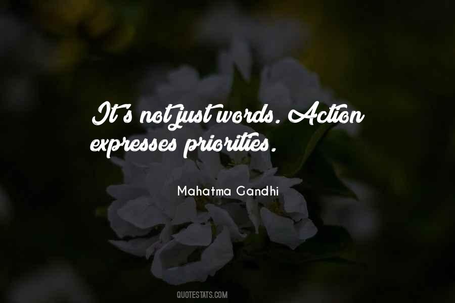 Gandhi's Quotes #96731