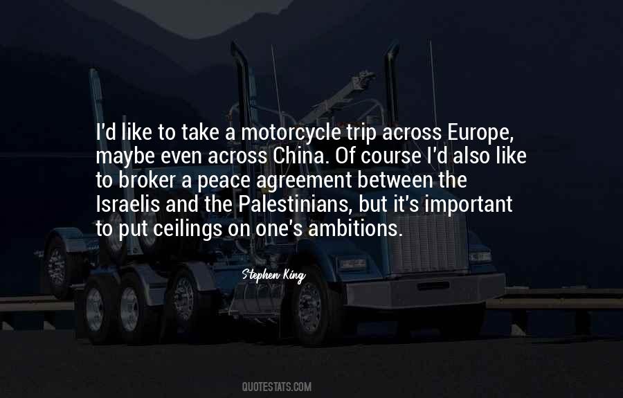 Motorcycle Trip Quotes #1532330