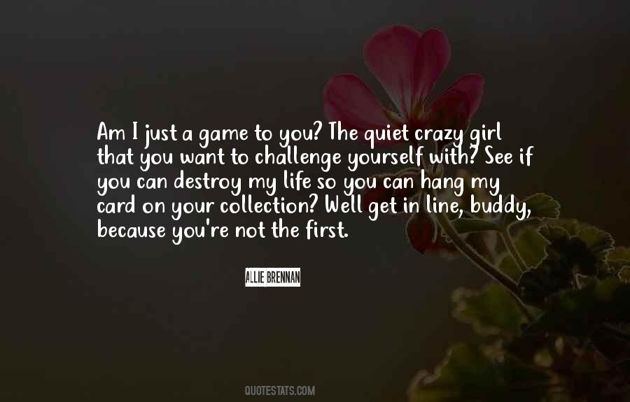Game Challenge Quotes #1626817