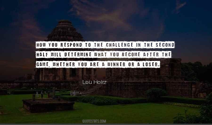 Game Challenge Quotes #79363