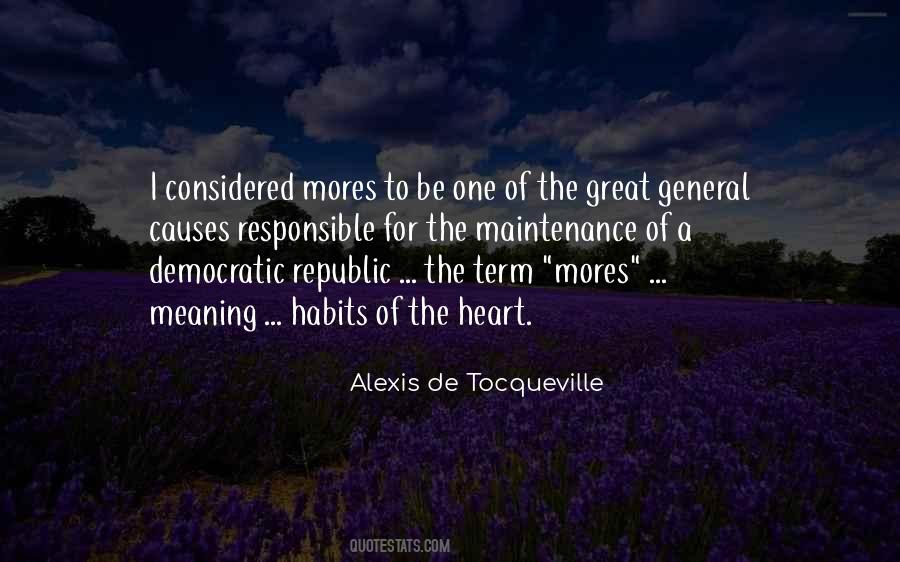 Quotes About A Democratic Republic #776657