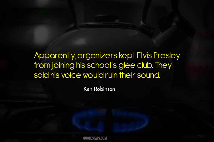 Quotes About Glee Club #963635