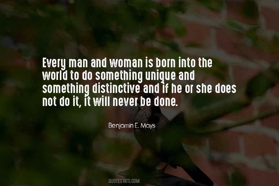 She Is Unique Quotes #1202392