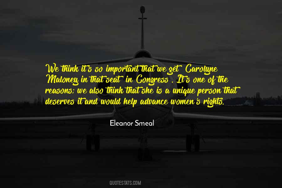 She Is Unique Quotes #541359