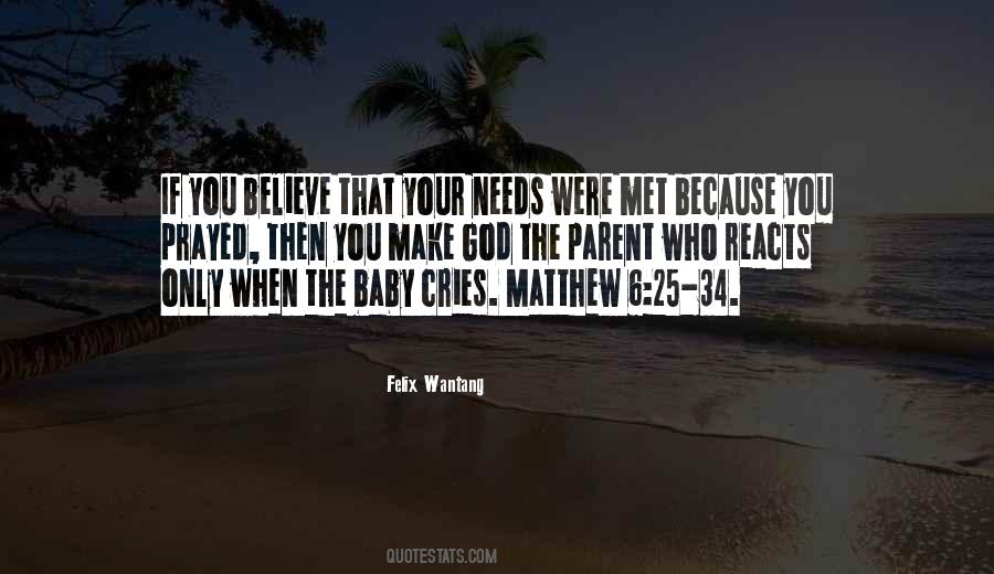 Matthew 6 34 Quotes #103078