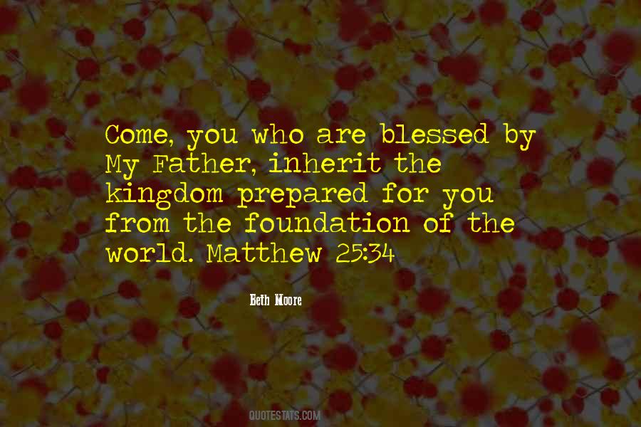 Matthew 6 34 Quotes #1079427