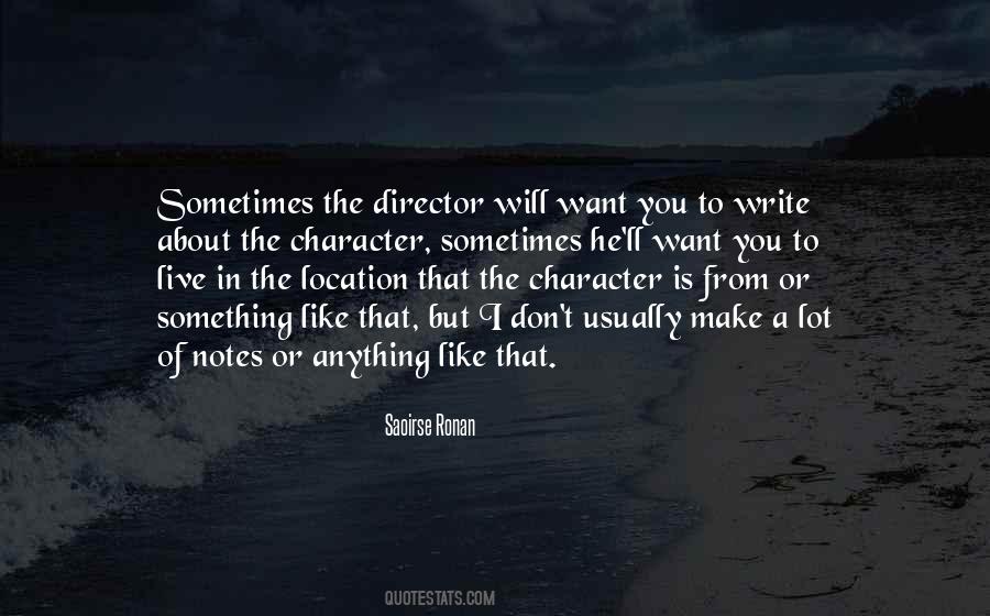 Live Like You Want Quotes #307627