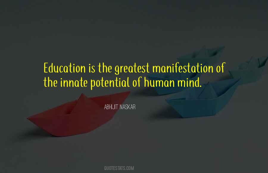Knowledge Is Only Potential Power Quotes #1596374