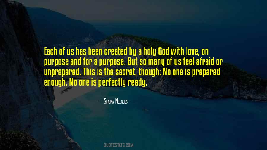 Created For A Purpose Quotes #1187027