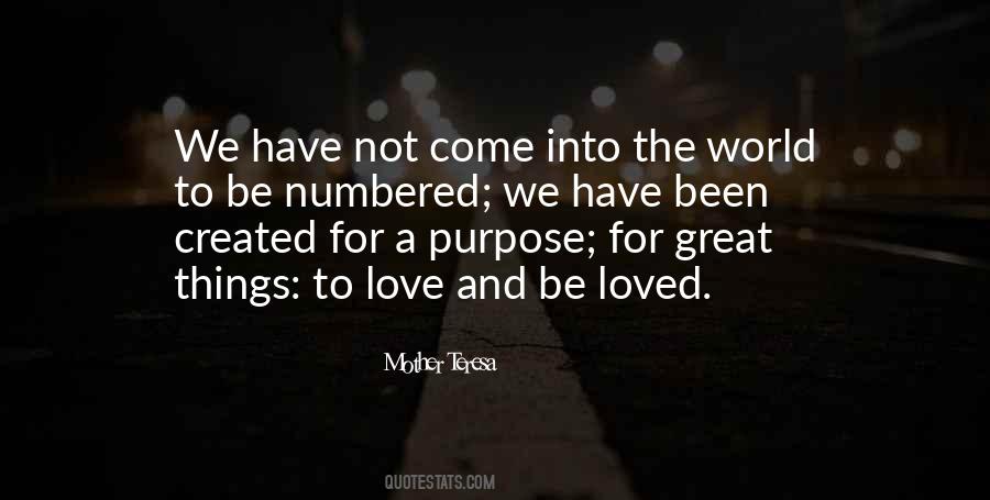 Created For A Purpose Quotes #494568