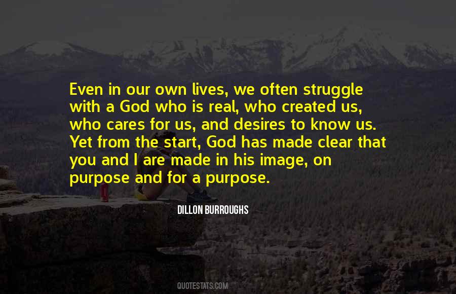 Created For A Purpose Quotes #743761