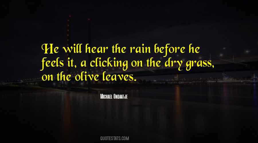 Just Before The Rain Quotes #827221
