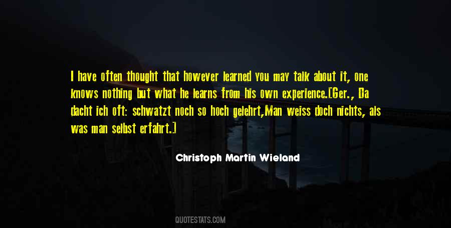What I Learned From You Quotes #1080185