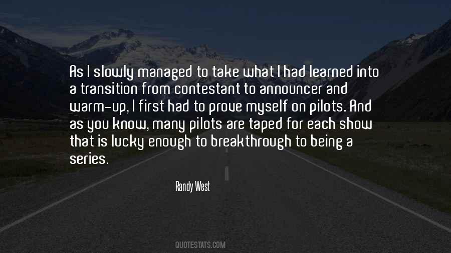 What I Learned From You Quotes #1155244