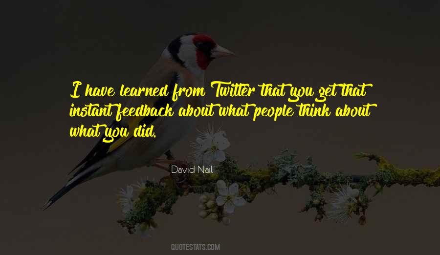 What I Learned From You Quotes #1301879