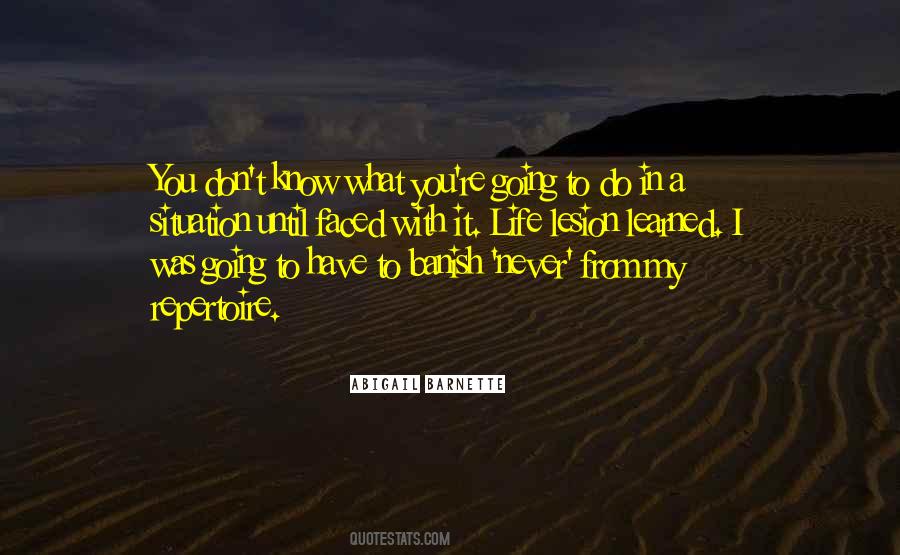 What I Learned From You Quotes #1318869