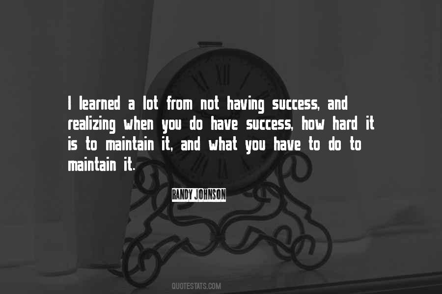 What I Learned From You Quotes #1742154