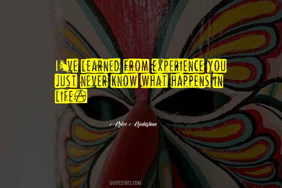 What I Learned From You Quotes #371553