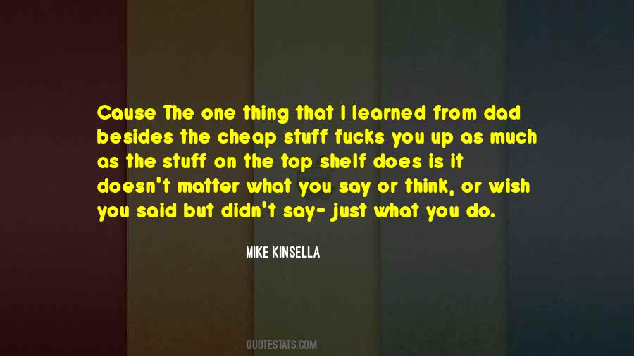 What I Learned From You Quotes #75319