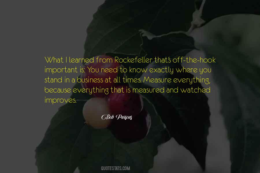 What I Learned From You Quotes #981767