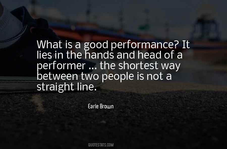 A Good Line Quotes #1010556