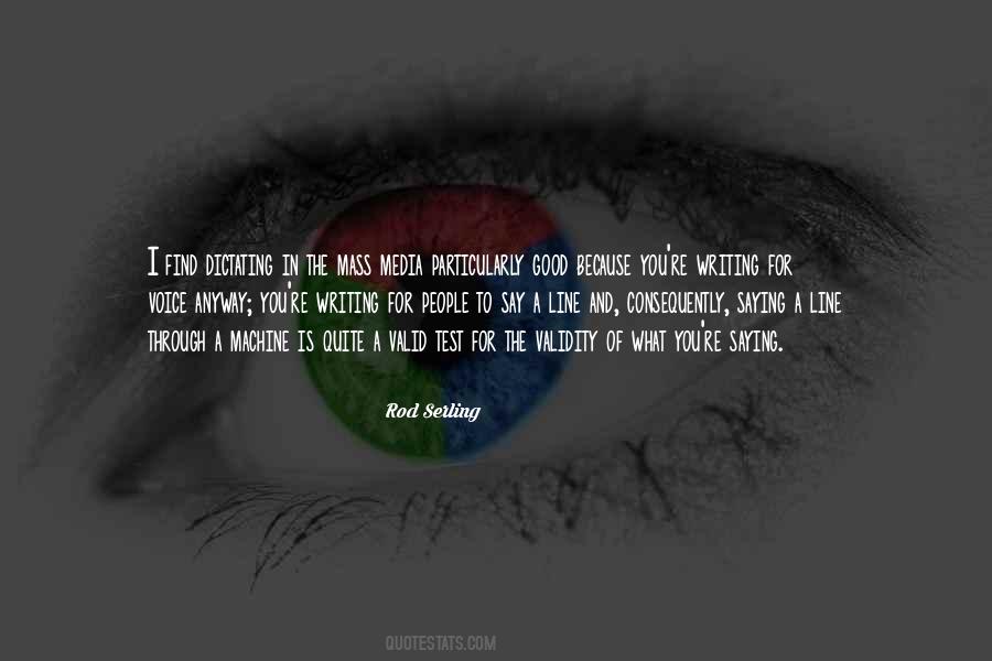 A Good Line Quotes #684340