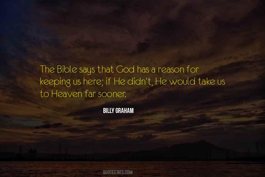 God Has A Reason Quotes #1198415