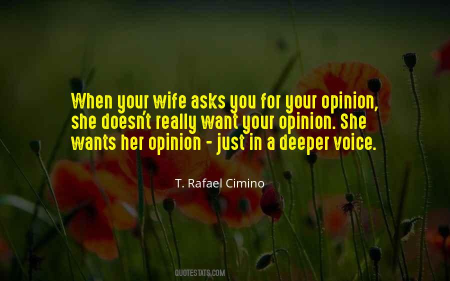 She Just Wants You Quotes #1856529