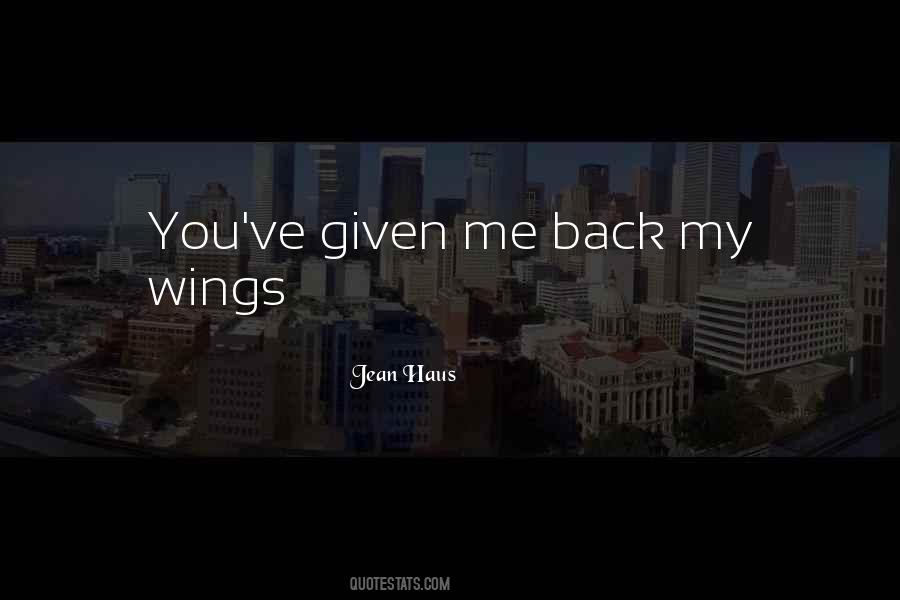 Wings Love Quotes #836641