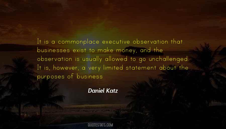 Quotes About The Purpose Of A Business #10214