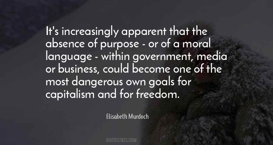 Quotes About The Purpose Of A Business #1742319