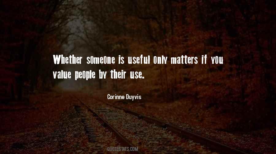 Value Matters Quotes #475179