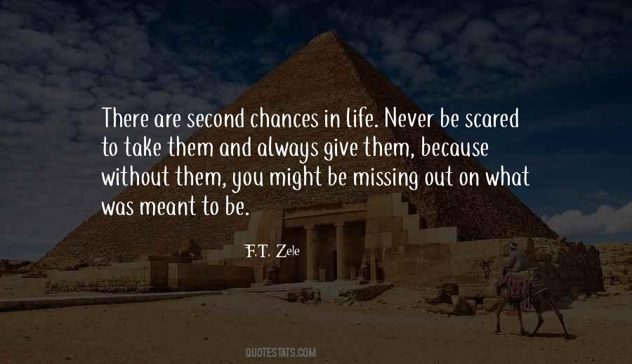 Never Be Scared Quotes #871899