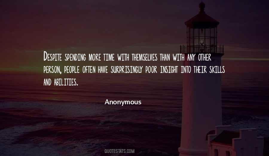 Time Poor Quotes #704258