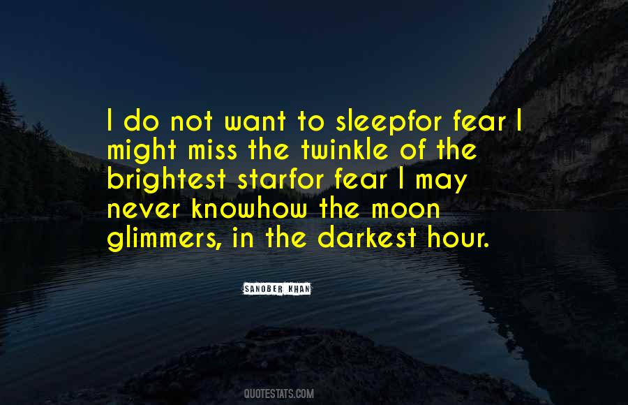 In The Darkest Night Quotes #1448502